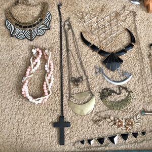 Assortment of necklaces